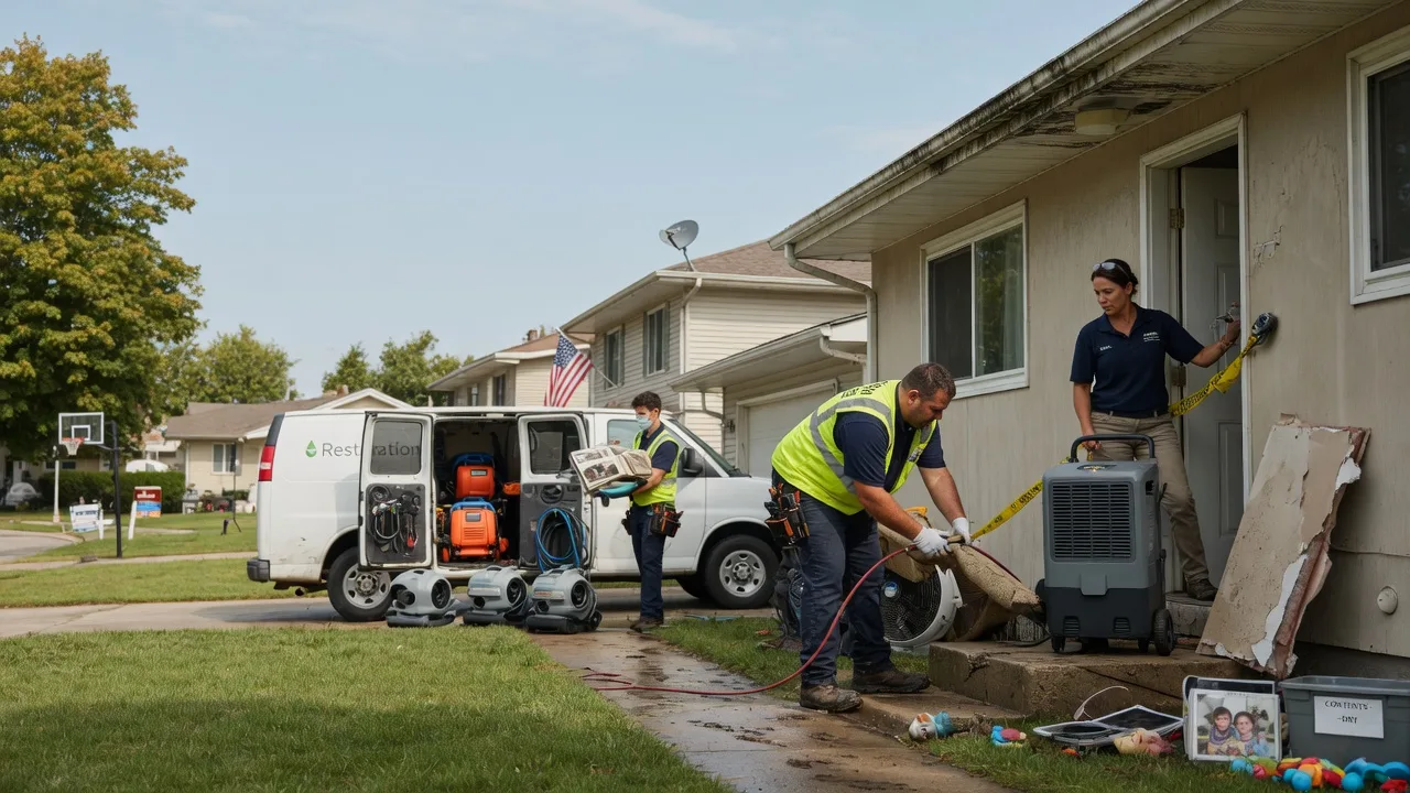 Water Damage Restoration in Deer Grove, IL near me